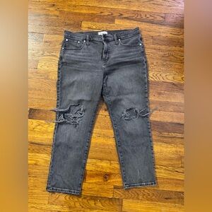 Madewell Distressed Petite Denim